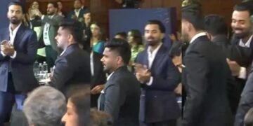 WATCH: KL Rahul shares emotional hug with Sanju Samson at BCCI Naman Awards
