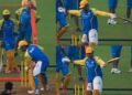 WATCH: MS Dhoni shares light moment during CSK practice ahead of IPL 2026