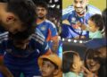 Watch: Jasprit Bumrah and Axar Patel share heartwarming moments with their kids after T20 World Cup win