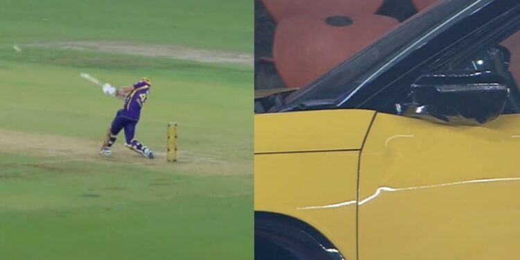 Watch: Cameron Green dents car with a Maximum in IPL 2026; maker to donate INR 5 lakh