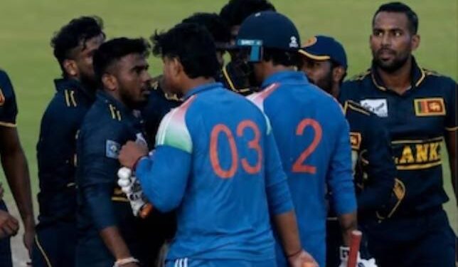 WATCH: Tempers flare as Vaibhav Sooryavanshi clashes with Sri Lanka A players after dramatic Super Over loss
