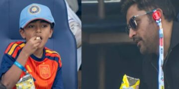 MS Dhoni Once Again Shows Why Fans Love Him As Sweet Exchange With Young Supporter Goes Viral